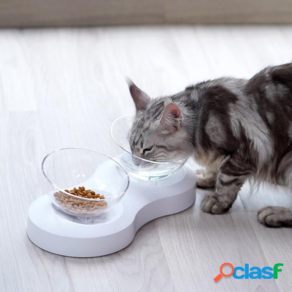 Tigela de gato ajustável Projetado para gatos Tigela para