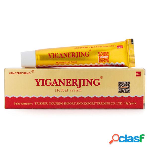 YIGANERJING Creme à base de plantas Gel Amarelo Cuidados