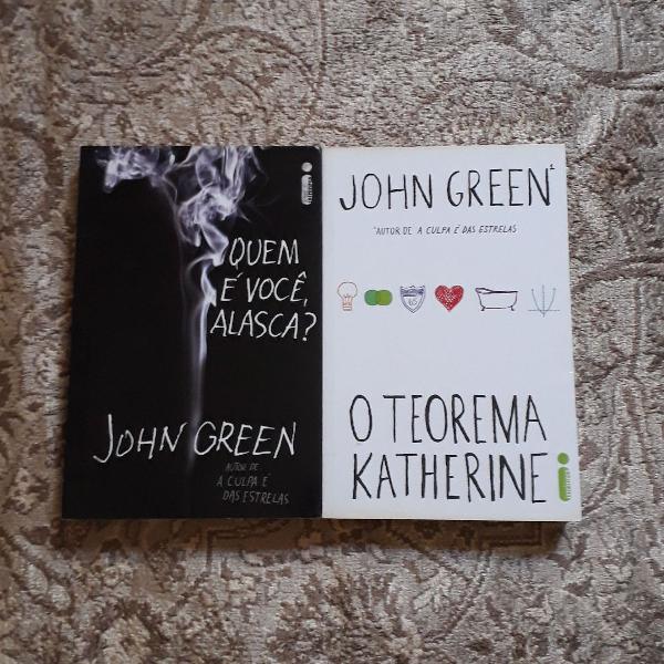 02 livros de John Green