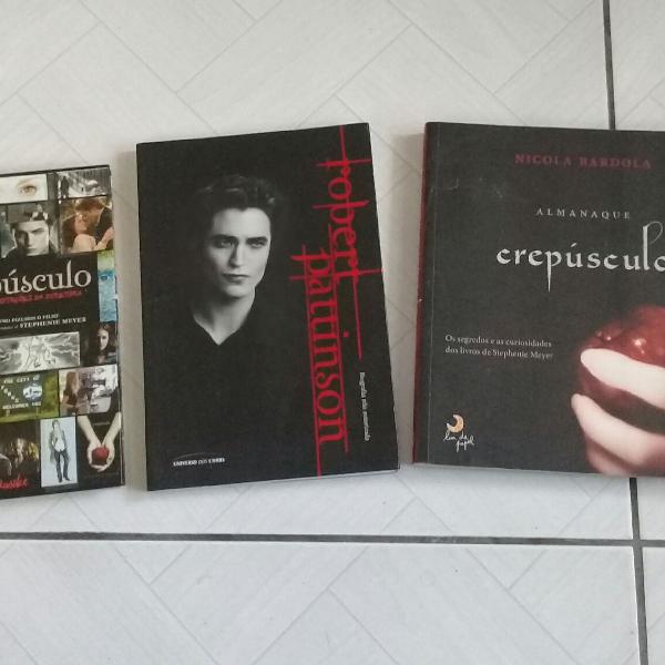 3 Livros da Saga Crepúsculo