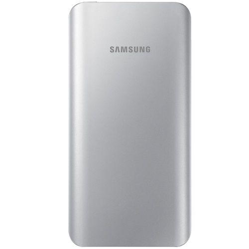 Bateria Externa Samsung Prata Carga Rapida 5200mAh