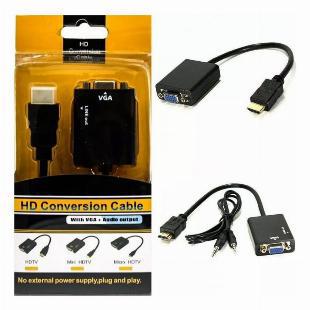 Cabo Adaptador Hdmi para Vga