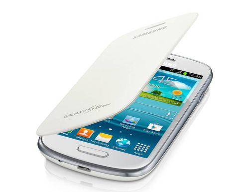 Capa Para Celular Samsung Flip Cover Galaxy S3 Mini, Branca