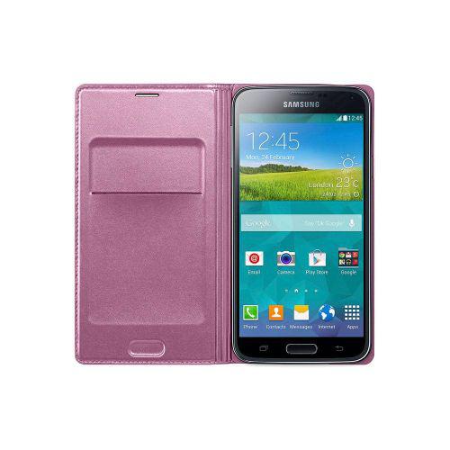 Capa Para Celular Samsung Flip Cover Galaxy S5, Pink