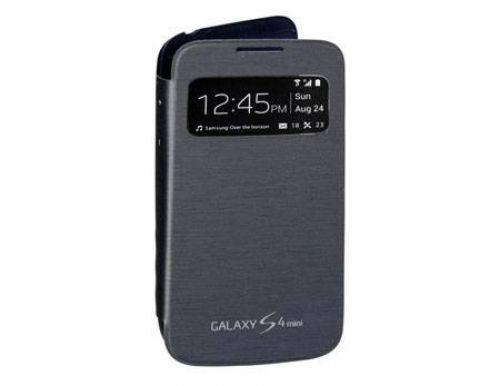 Capa Para Celular Samsung S View Cover Galaxy S4 Mini, Preta