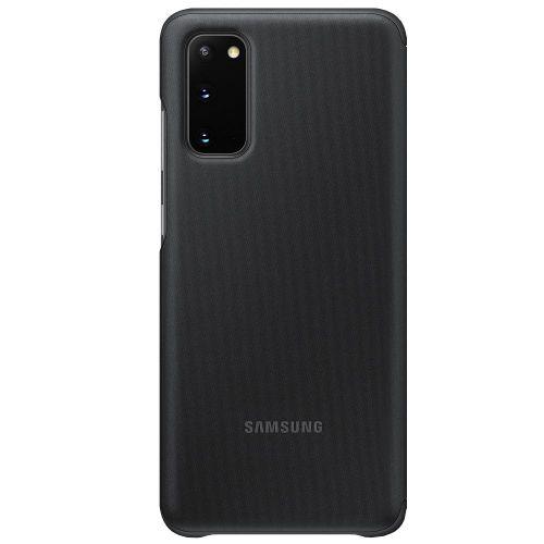 Capa Protetora Clear View Preta Samsung Galaxy S20