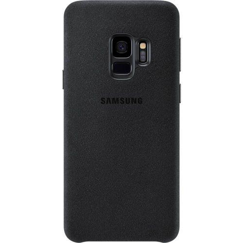 Capa Protetora Samsung Galaxy S9 Alcantara Cover Preta