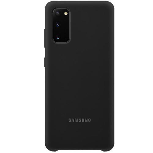 Capa Protetora Silicone Preto Samsung Galaxy S20