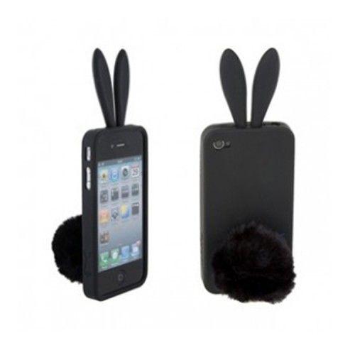 Capinha Case P\/ Celular Rabbit Preta