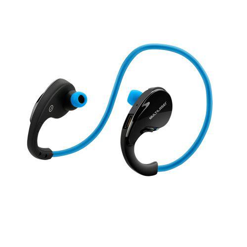 Fone De Ouvido Arco Sport Bluetooth Azul Ph182 Multilaser