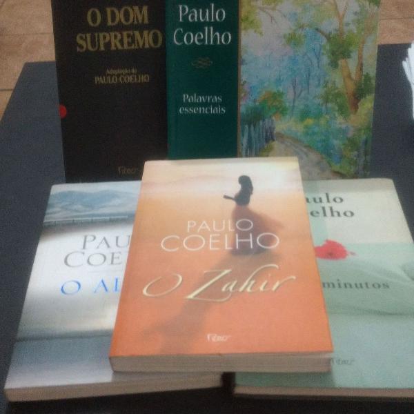 Kit 5 Livros de Paulo Coelho