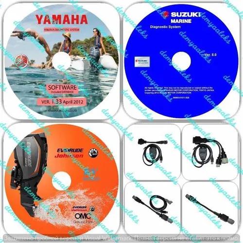 Kit Diagnóstico Yamaha/ Jet/ Wave Runner/ Suzuky,brp