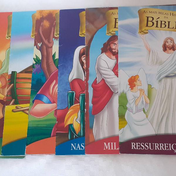 Kit livros infantis - As Mais belas histórias bíblicas
