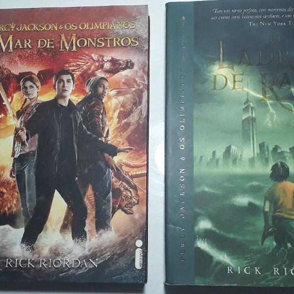 Livro 1 e 2 Percy Jackson
