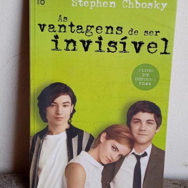 Livro As Vantagens De Ser Invisível Stephen Chbosky