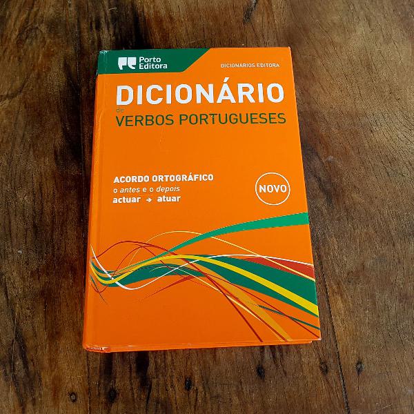 Livro Dicionário de Verbos Portugueses