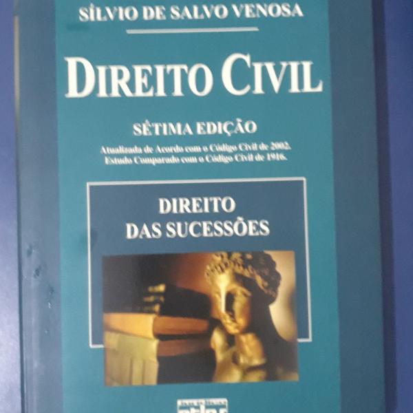 Livro Direito das Sucessões Silvio Venosa