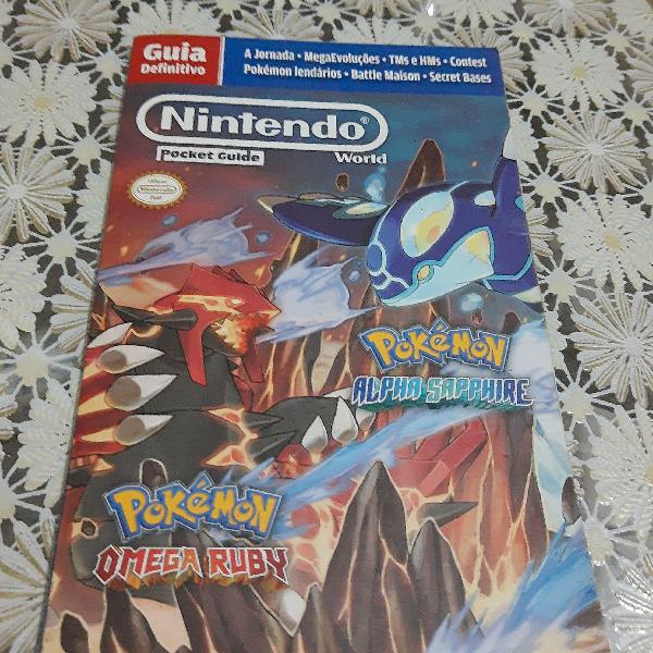 Livro Guia Definitivo Pokémon OR/AS