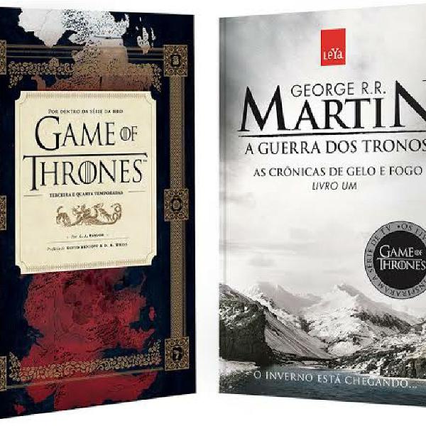 Livro - Guia HBO Game of Thrones + Guerra dos Tronos