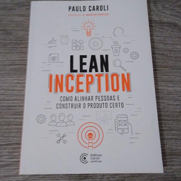 Livro "Lean Inception" de Paulo Caroli