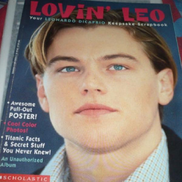 Livro Leonardo Dicaprio Lovin' Leo (em Ingles) 48 Pgs Top