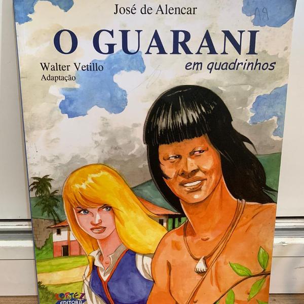 Livro O guarani em quadrinhos