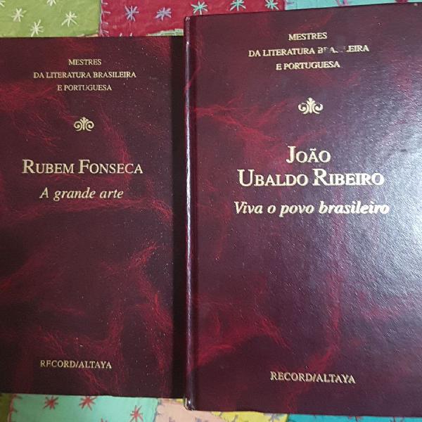 Livro Rubem Fonseca e João Ubaldo Ribeiro