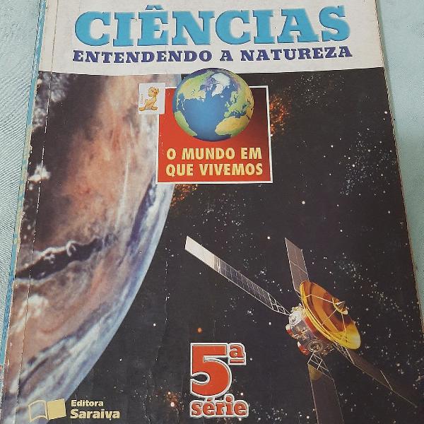 Livro de ciências entendendo a natureza