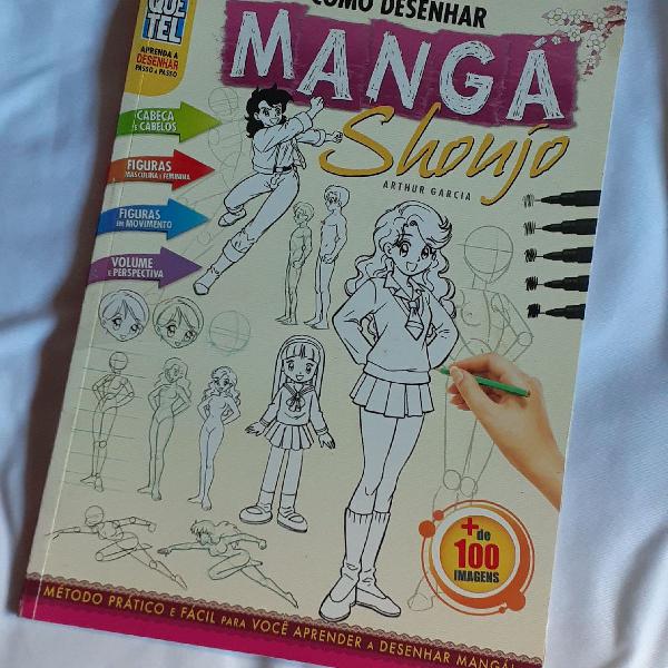 Livro para aprender a desenhar mangá