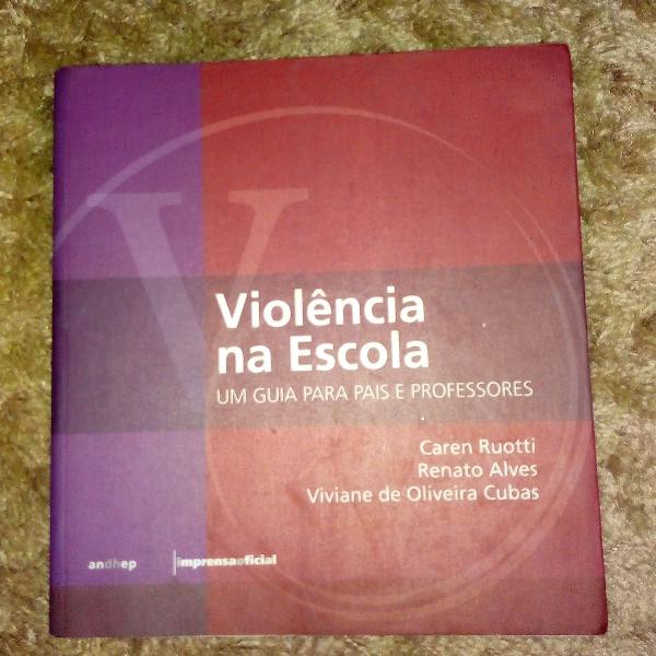 Livro: violência na escola
