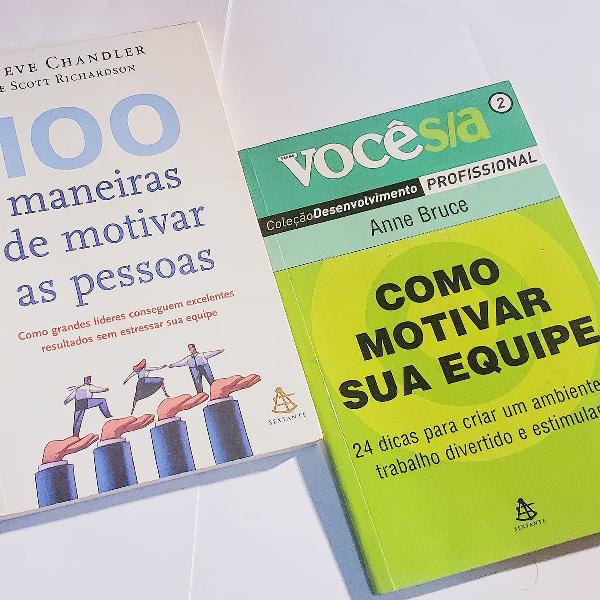 Livros Motivação De Equipes