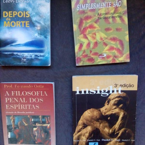 Livros - títulos diversos