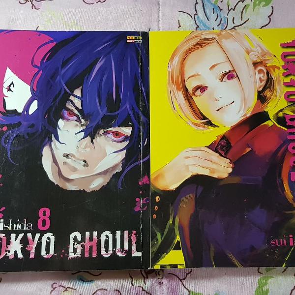 Mangá Tokyo Ghoul 8 e 9