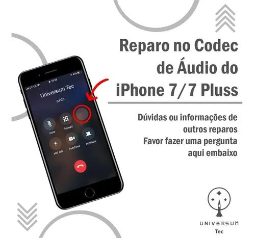 Reparo No Codec De Áudio Do iPhone 7 E 7 Plus