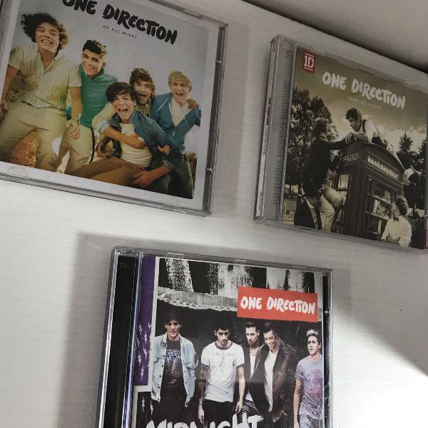 cds one direction (up all night, take me home e midnight