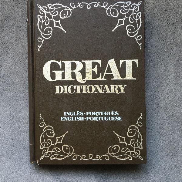 dicionário inglês - português vintage