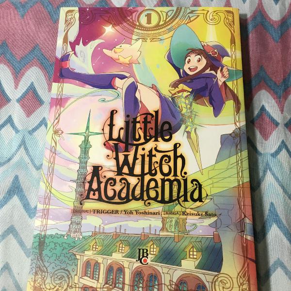 little witch academia vol. 1 + arakawa under the bridge vol.