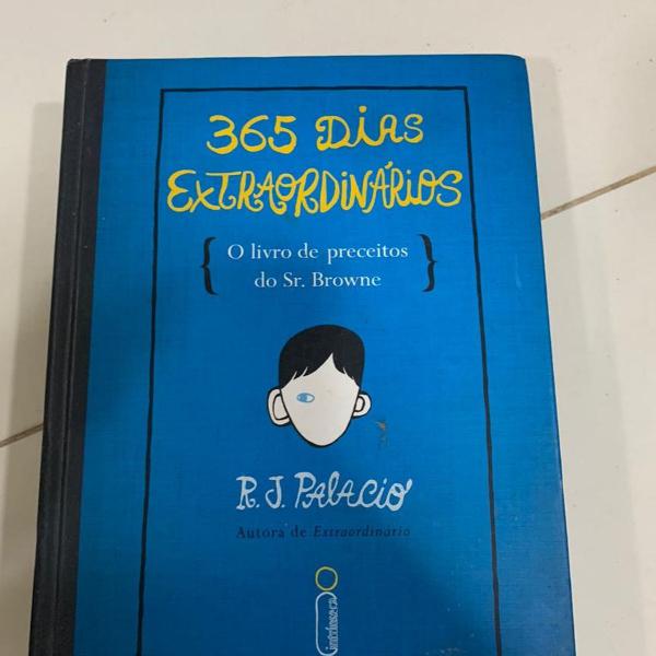 livro 365 dias extraordinários o livro de preceitos
