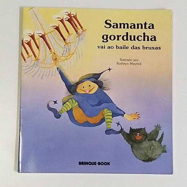 livro Samanta gorducha vai ao baile das bruxas