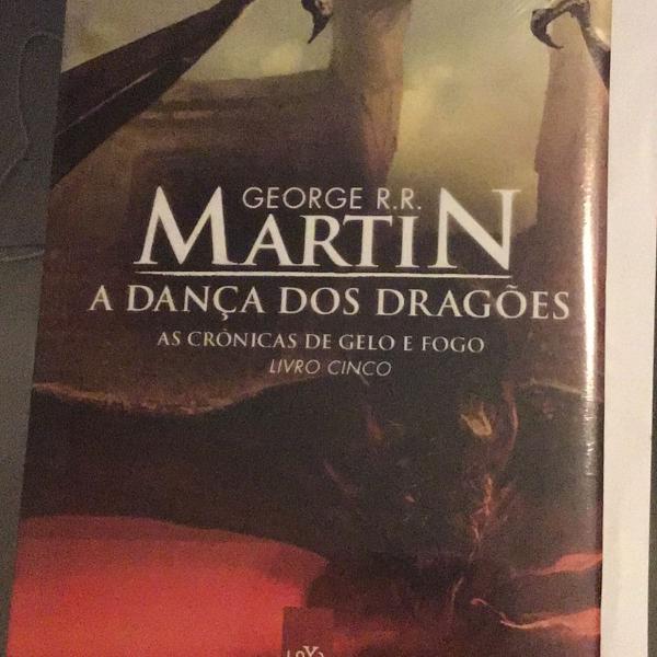livro a dança dos dragões - george r.r. martin