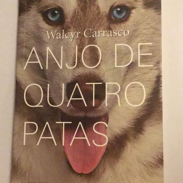 livro anjo de quatro patas - walcyr carrasco