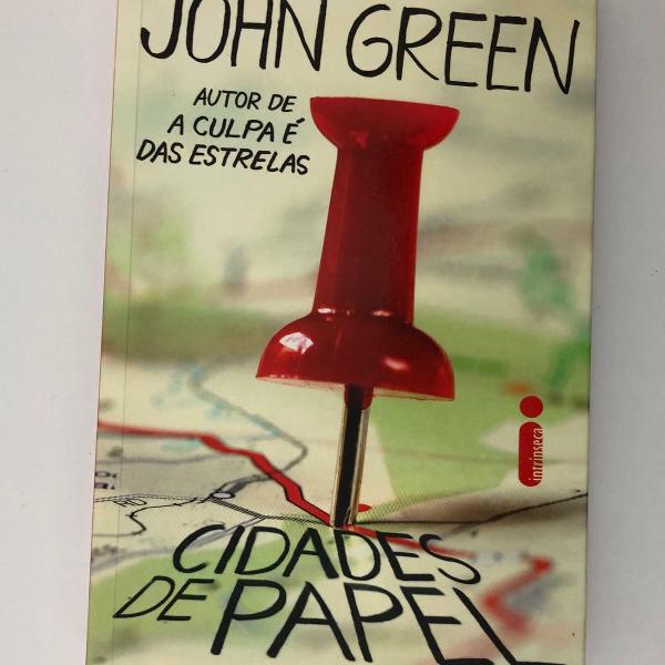 livro cidades de papel john green