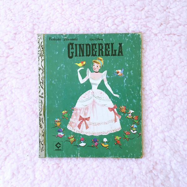 livro: 'cinderela' | coleção dourada 1987