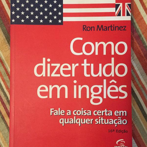 livro como dizer tudo em inglês