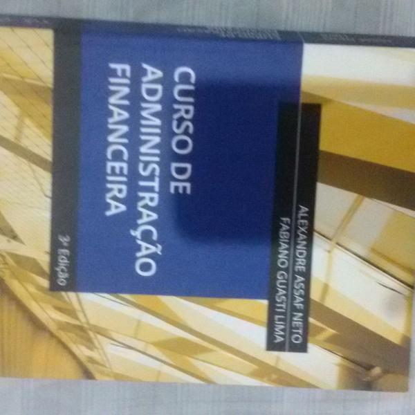 livro: curso de administração financeira