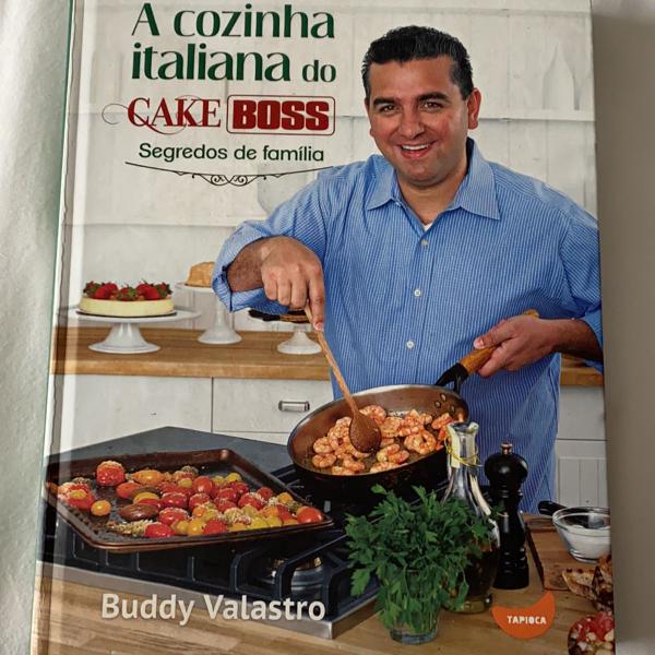 livro de receitas a cozinha italiana do cake boss - segredos