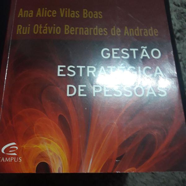 livro didático gestão estratégica de pessoas de Ana Alice