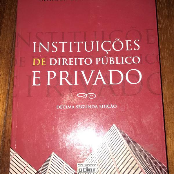 livro didático "instituições de direito público e
