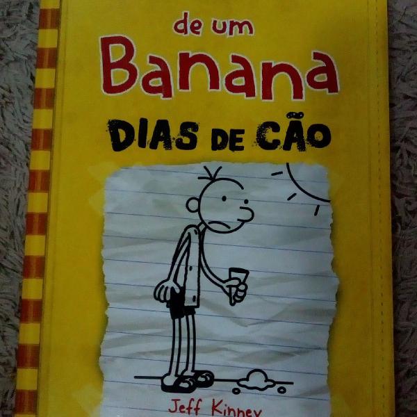 livro diário de um banana: dias de cão