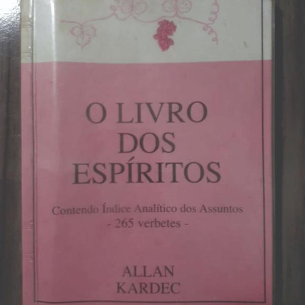 livro dos espíritos allan kardec